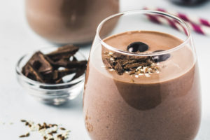 Choco-Cherry Protein Smoothie